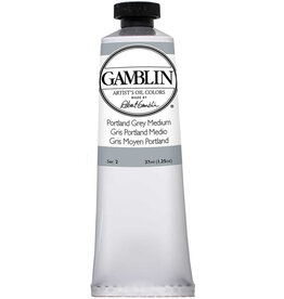 Gamblin Artist's Oil Colors (37ml) Portland Grey Medium
