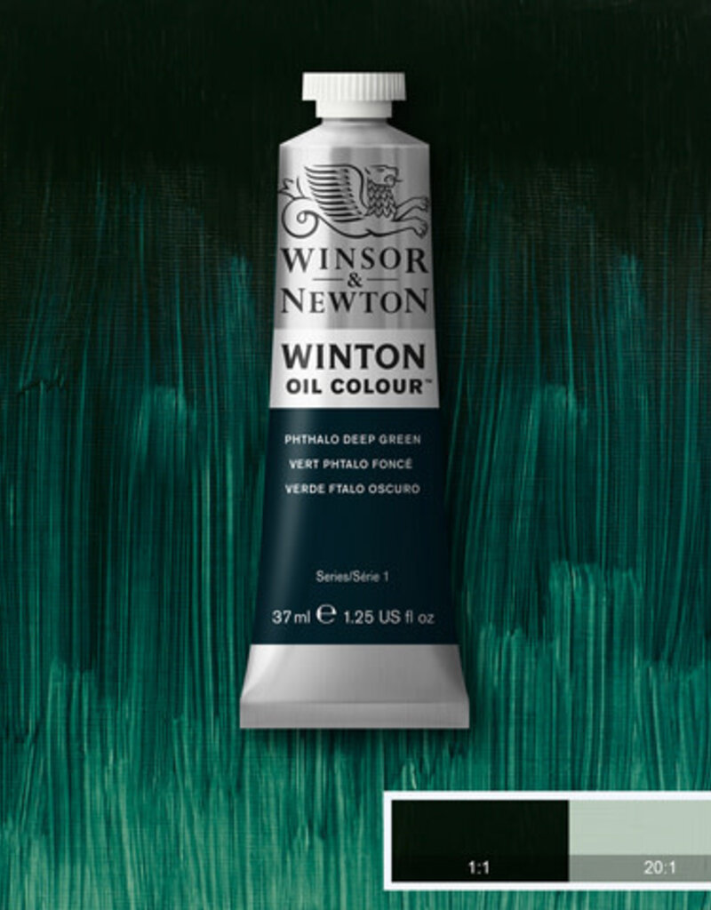 Winsor & Newton Winton Oil Colours (37ml) Phthalo Deep Green
