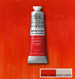 Winsor & Newton Winton Oil Colours (37ml) Cadmium Scarlet Hue