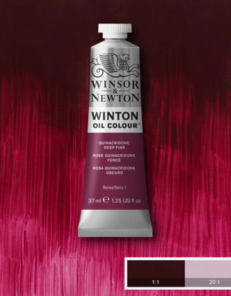 Winsor & Newton Winton Oil Colours (37ml) Quinacridone Deep Pink