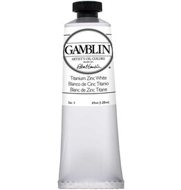 Gamblin Artist's Oil Colors (37ml) Titanium Zinc White
