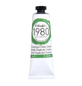 Gamblin 1980 Oil Colors (37ml) Chromium Oxide Green