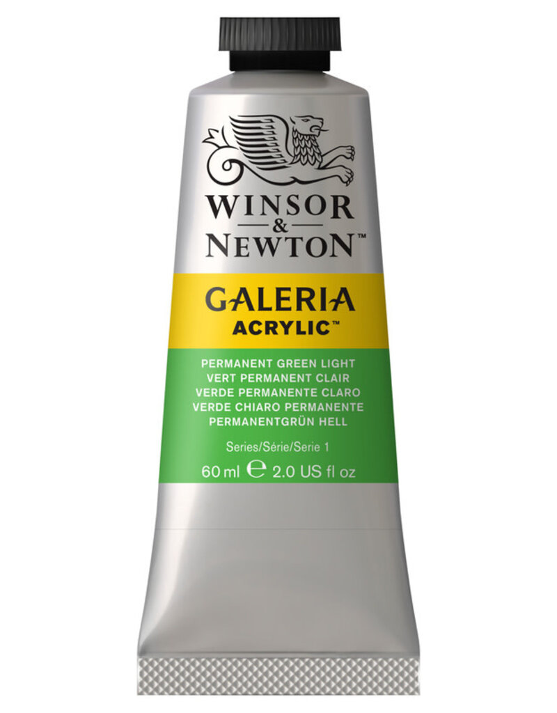 Galeria Acrylic Paints (60ml) Permanent Green Light