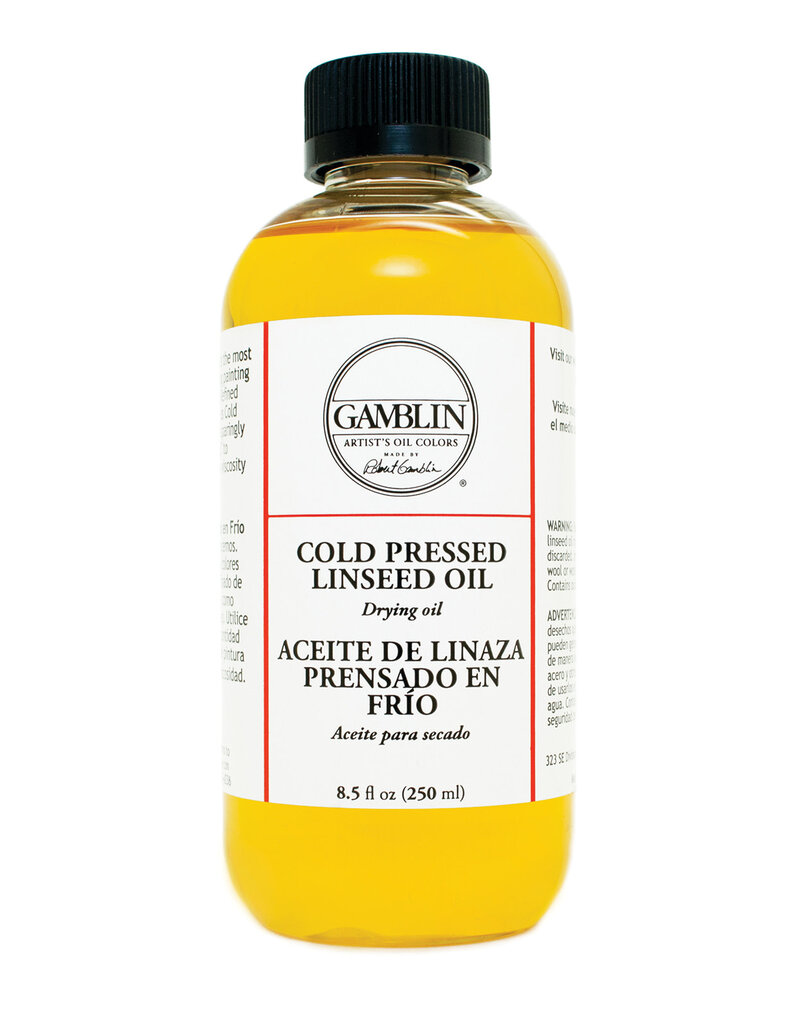 COLD PRESSED LINSEED OIL 8.5OZ/250ML