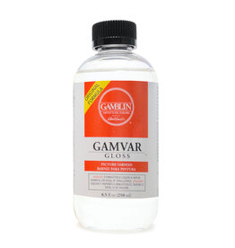 Gamblin Gamvar Picture Varnish Semi-Gloss, 8.5 oz.