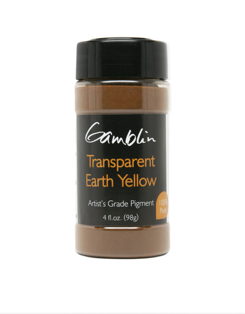 Gamblin Dry Pigments (4oz) Transparent Earth Yellow