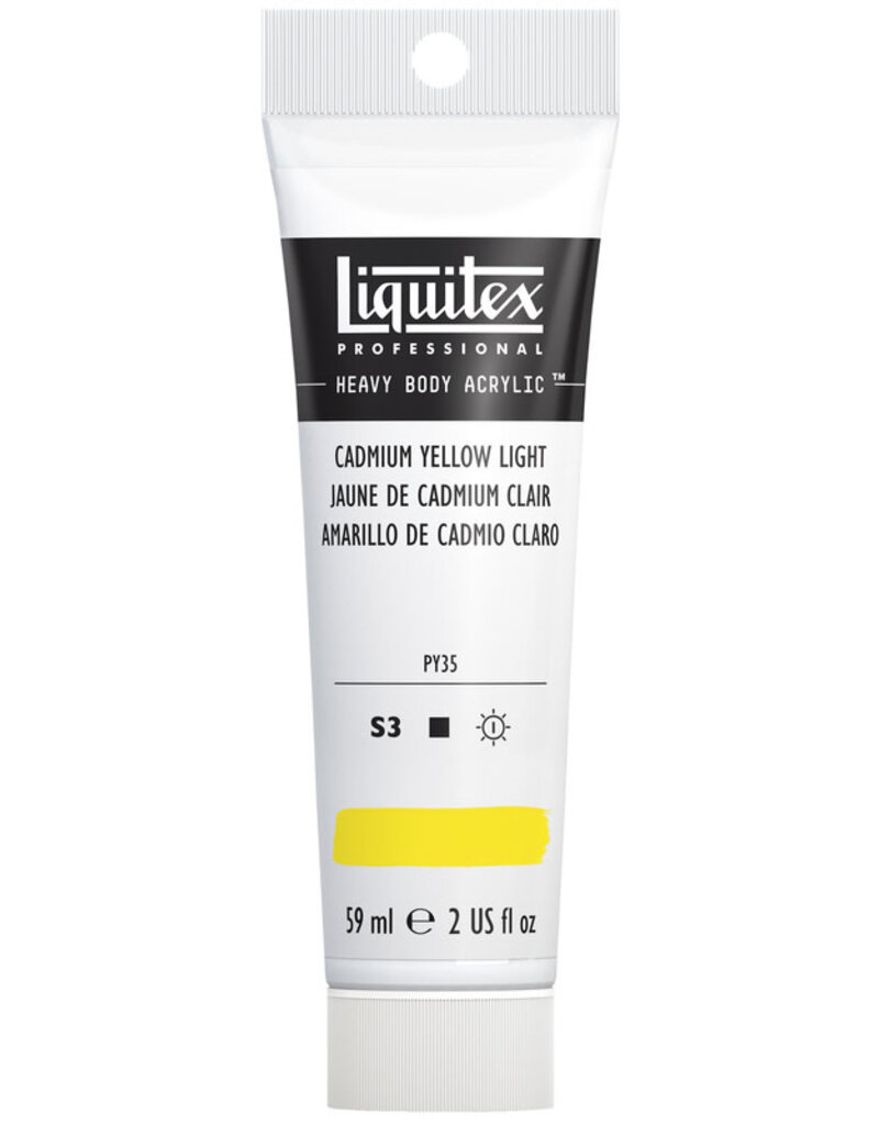 Liquitex Heavy Body Acrylic Paints (2oz) Cadmium Yellow Light