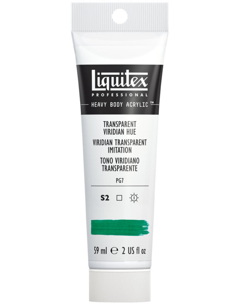 Liquitex Heavy Body Acrylic Paints (2oz) Transparent Viridian Hue