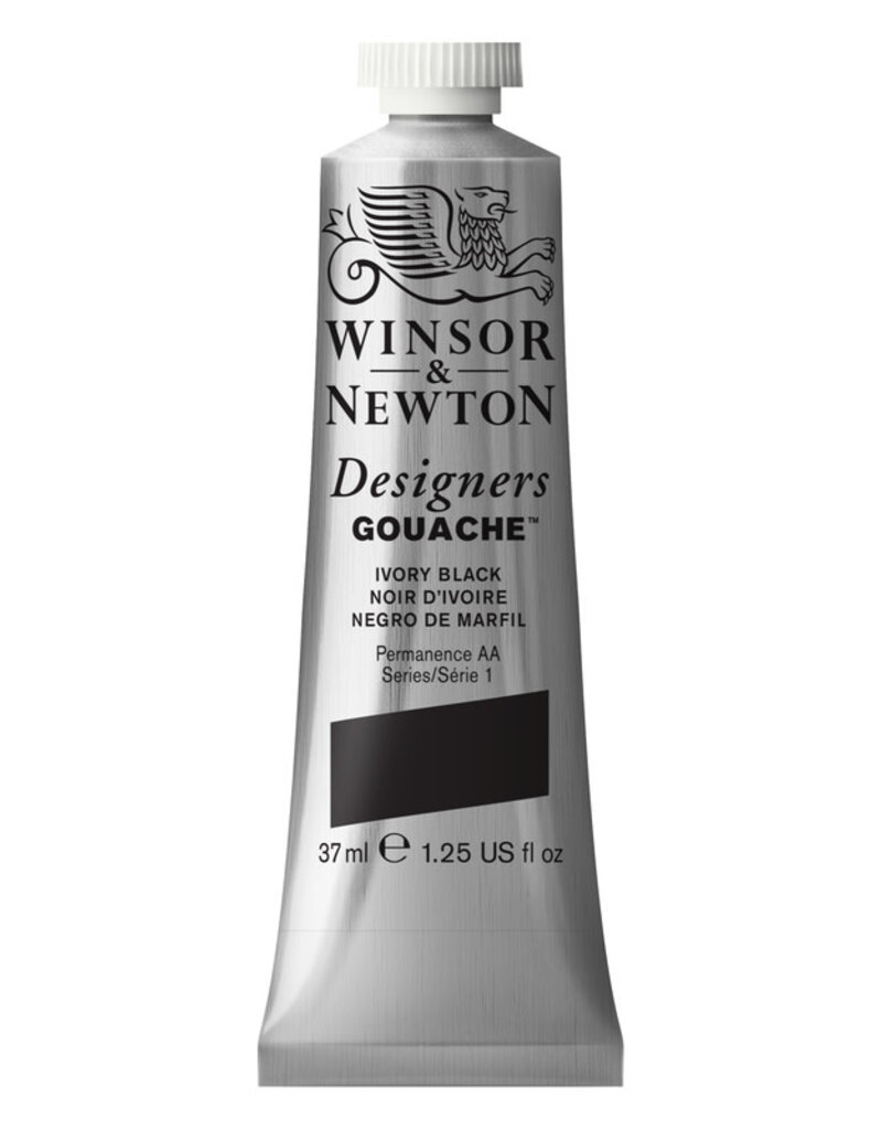 Winsor & Newton Designers Gouache (37ml) Ivory Black