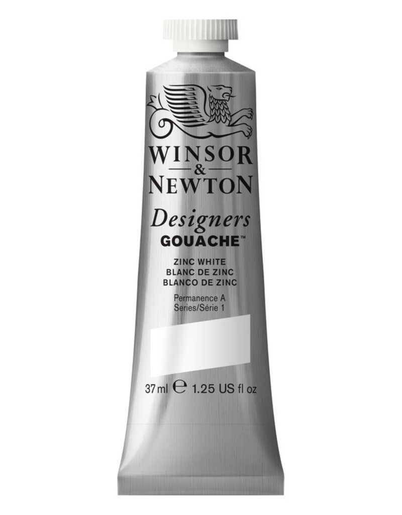Winsor & Newton Designers Gouache (37ml) Zinc White