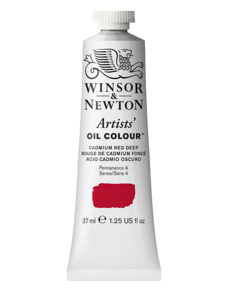 Winsor & Newton Artists' Oil Colours (37ml) Cadmium Red Deep