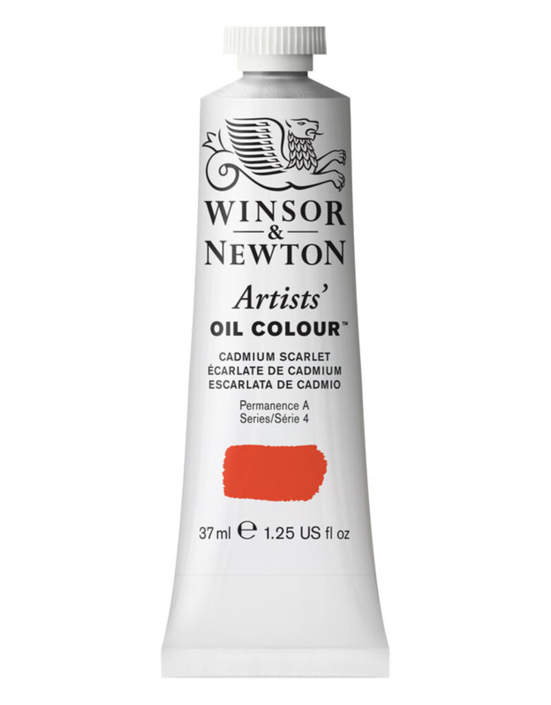 Winsor & Newton Artists' Oil Colours (37ml) Cadmium Scarlet