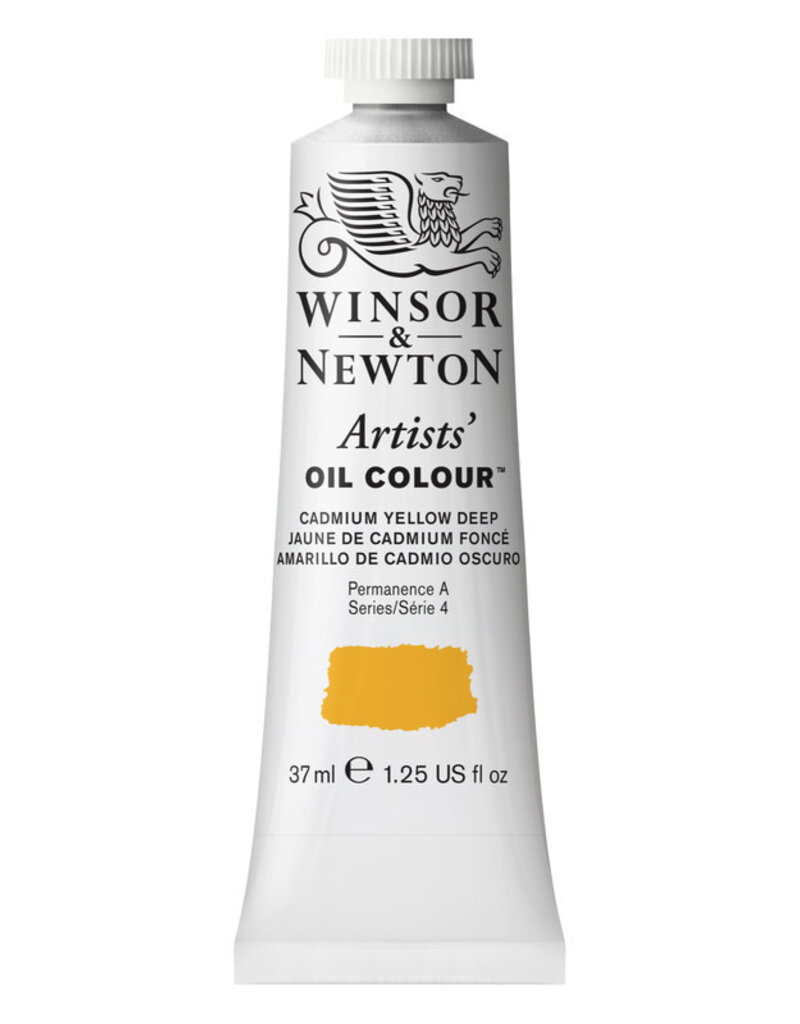 Winsor & Newton Artists' Oil Colours (37ml) Cadmium Yellow Deep