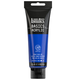 Liquitex Basics Acrylic Paints (4oz) Cobalt Blue Hue