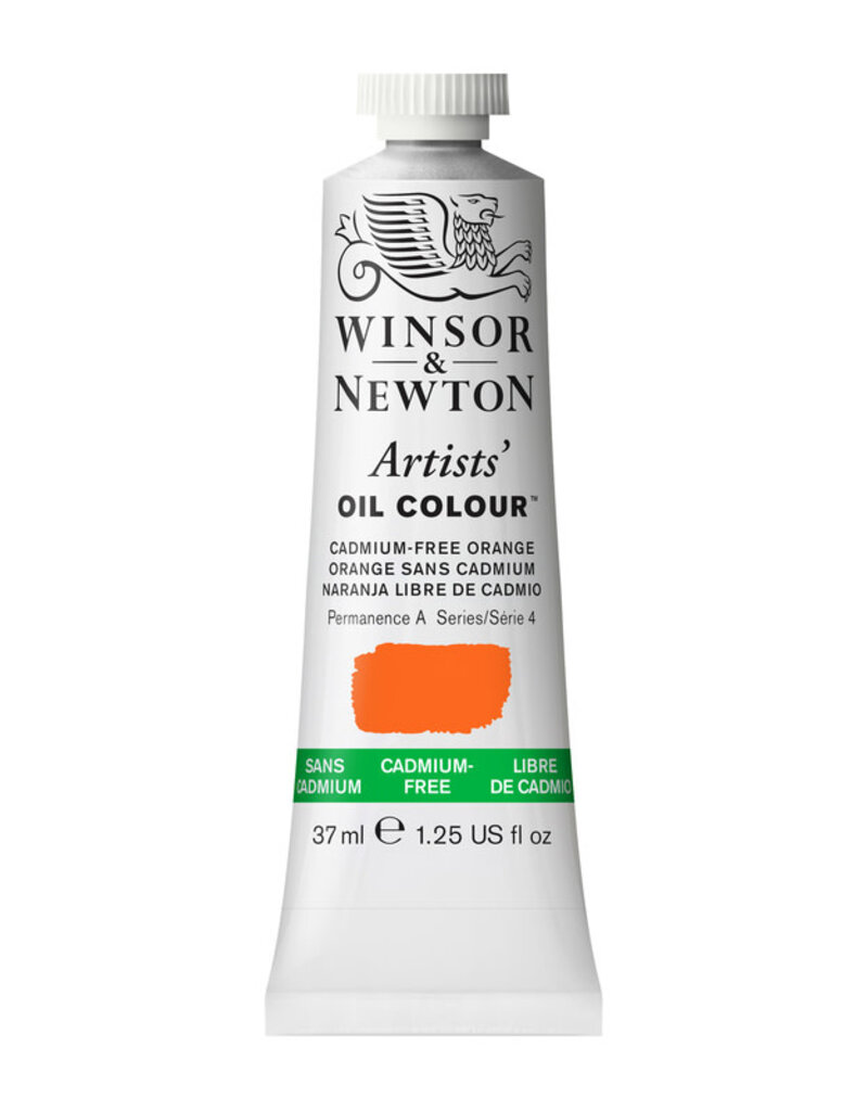 Winsor & Newton Artists' Oil Colours (37ml) Cadmium-Free Orange