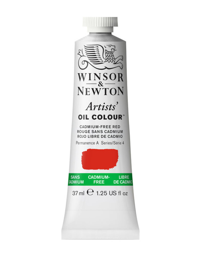 Winsor & Newton Artists' Oil Colours (37ml) Cadmium-Free Red