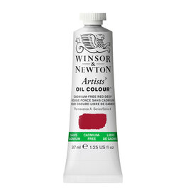 Winsor & Newton Artists' Oil Colours (37ml) Cadmium-Free Red Deep