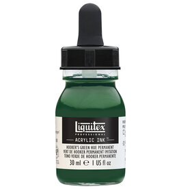 Liquitex Acrylic Ink (30ml) Hooker's Green Hue Permanent