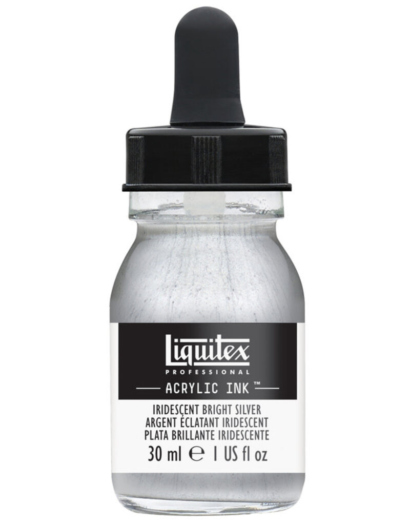 Liquitex Acrylic Ink (30ml) Iridescent Bright Silver