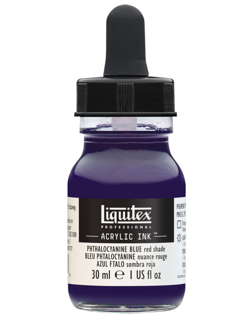 Liquitex Acrylic Ink (30ml) Phthalo Blue (Red Shade)