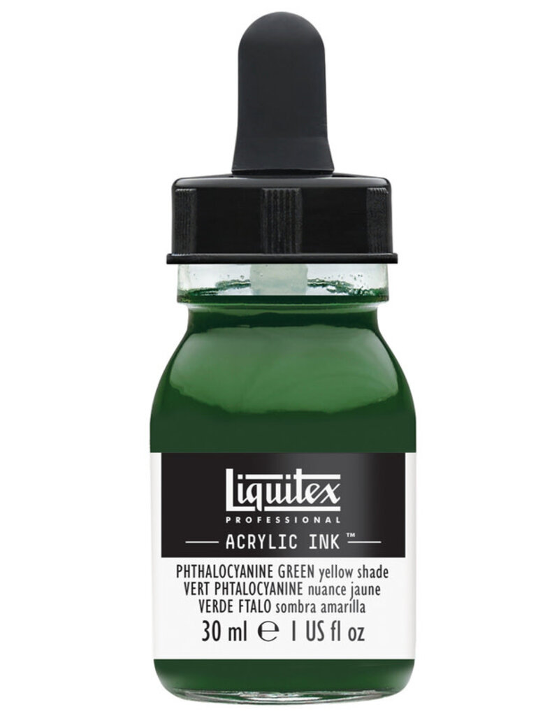 Liquitex Acrylic Ink (30ml) Phthalo Green (Yellow Shade)