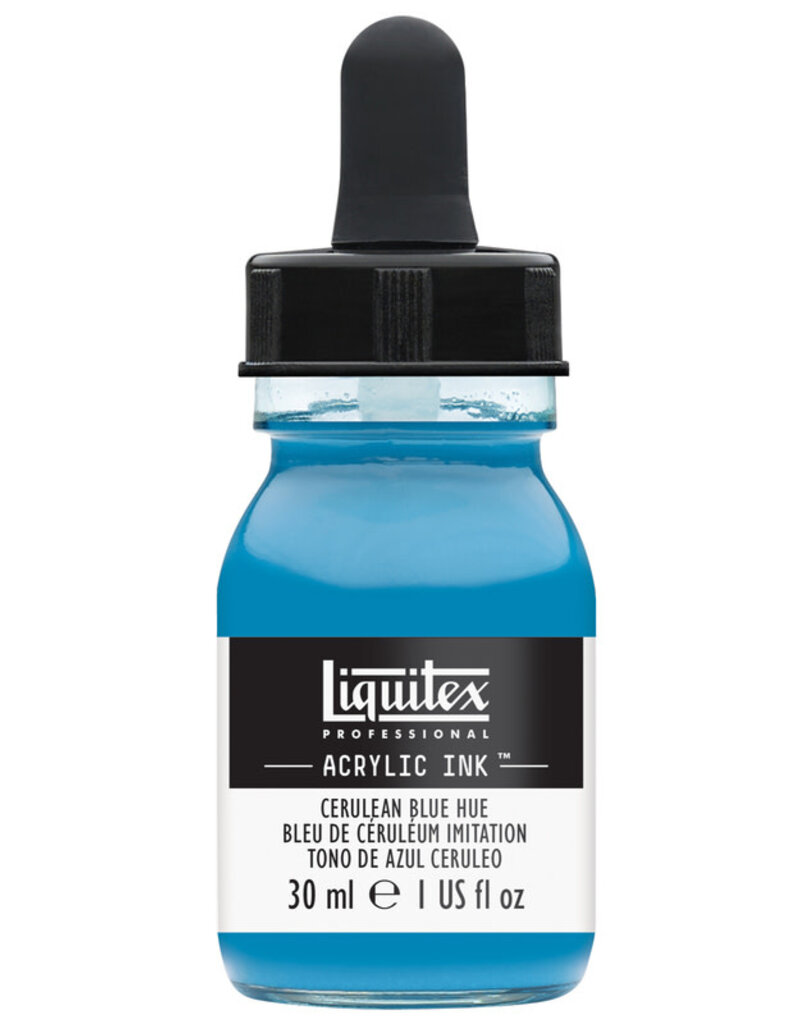 Liquitex Acrylic Ink (30ml) Cerulean Blue