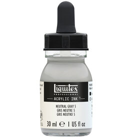 Liquitex Acrylic Ink (30ml) Neutral Grey 5