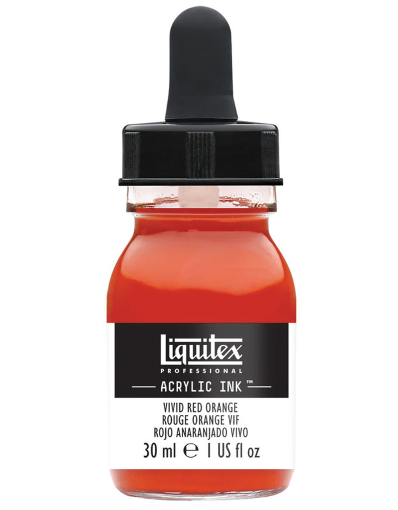 Liquitex Acrylic Ink (30ml) Vivid Red Orange