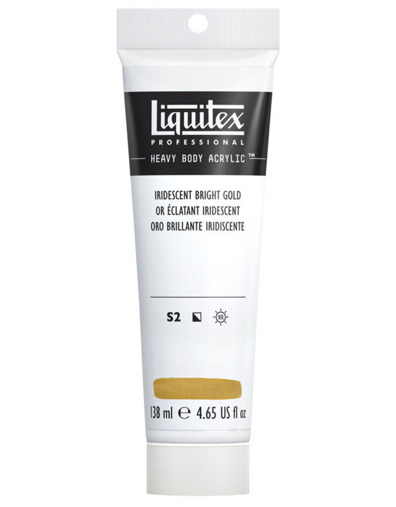 Liquitex Heavy Body Acrylic Paints (4.65oz) Iridescent Bright Gold