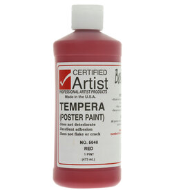 BesTemp Tempera Liquid Paint (16oz) Red