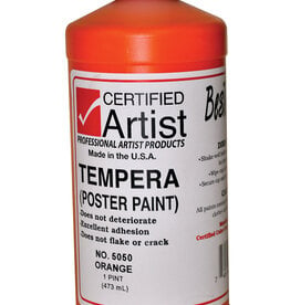 BesTemp Tempera Liquid Paint (16oz) Orange