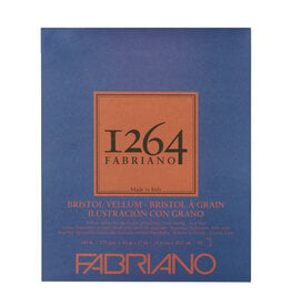 Fabriano 1264 Bristol Pads (100lb, 20 sheets) 14x17" Vellum