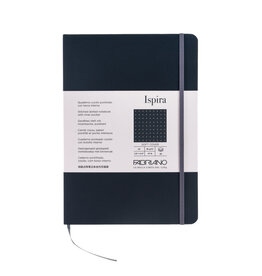 Fabriano Ispira  Softcover Notebook (A5) Black Dotted