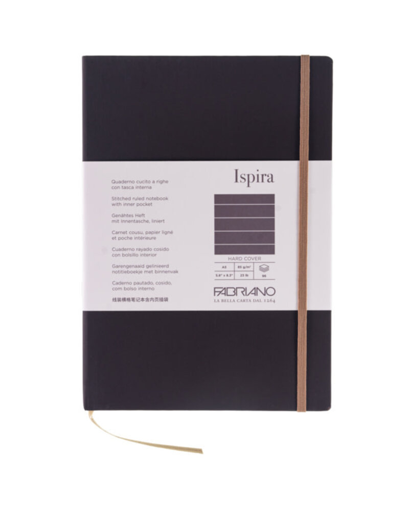 Fabriano Ispira  Hardcover Notebooks (A5) Brown Lined