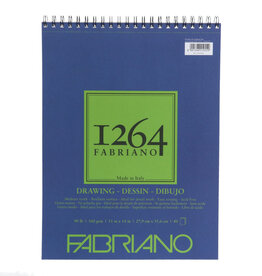 Fabriano 1264 Drawing Pads (Wire-Bound) 90lb 11x14" 40 Sheets