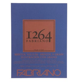 Fabriano 1264 Bristol Pads (100lb, 20 sheets) 9x12" Vellum