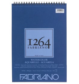 Fabriano 1264 Watercolor Pad (140CP) Wire-bound 11x15" 30 Sheets
