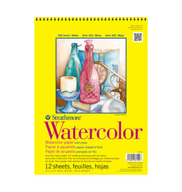 Strathmore 300 Series Watercolor Pads (Spiralbound) 9x12"