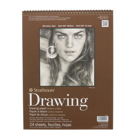 Strathmore 400 Series Drawing Pad (24 sheets) Medium Surface 11x14"
