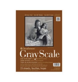 Strathmore Gray Scale Pad 9"x12" 15 shts