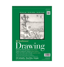 Strathmore 400 Series Drawing Pad (24 sheets) Recycled 9x12"