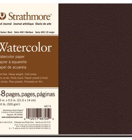 Strathmore 400 Series Watercolor Journal (140lbs/48sh) Hardbound 8.5x5.5"