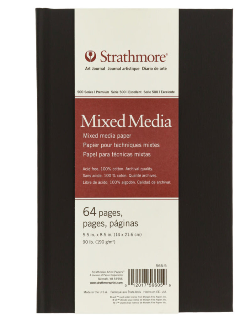 Strathmore 500 Series Mixed Media Art Journals Hardbound 5.5x8.5"