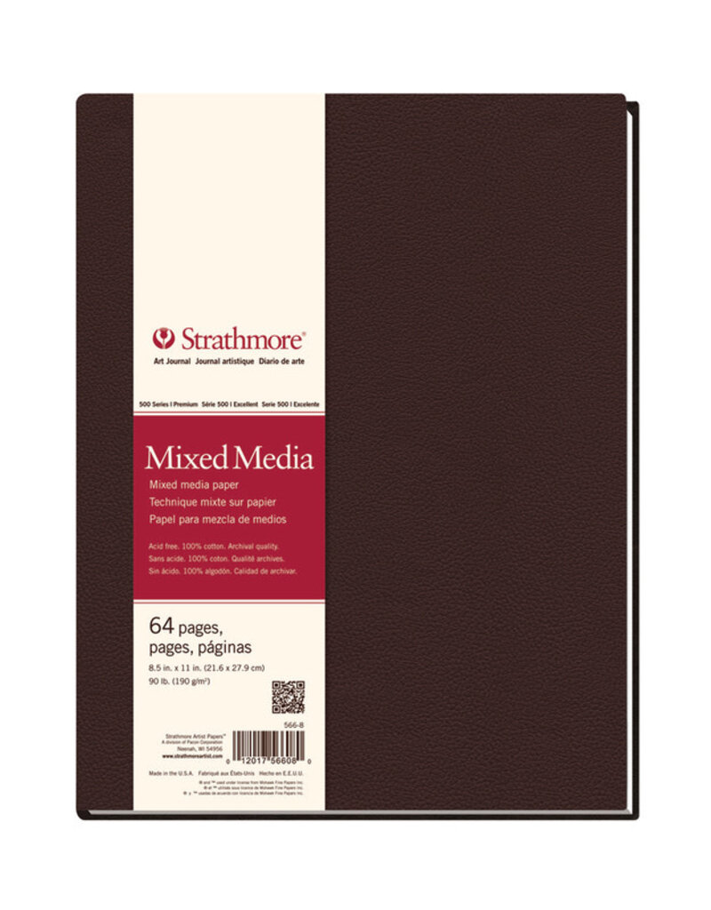 Strathmore 500 Series Mixed Media Art Journals Hardbound 8.5x11"