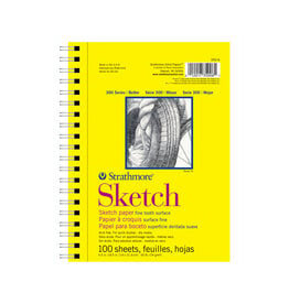 Strathmore 300 Series Sketch Pad (Spiral Bound) 5.5x8.5"