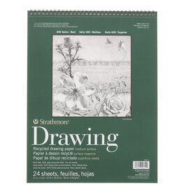 Strathmore 400 Series Drawing Pad (24 sheets) Recycled 11x14"