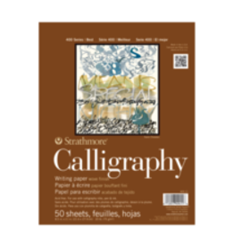 Strathmore Calligraphy Paper Pad 400 Series, 8.5"x11", 50 sheets