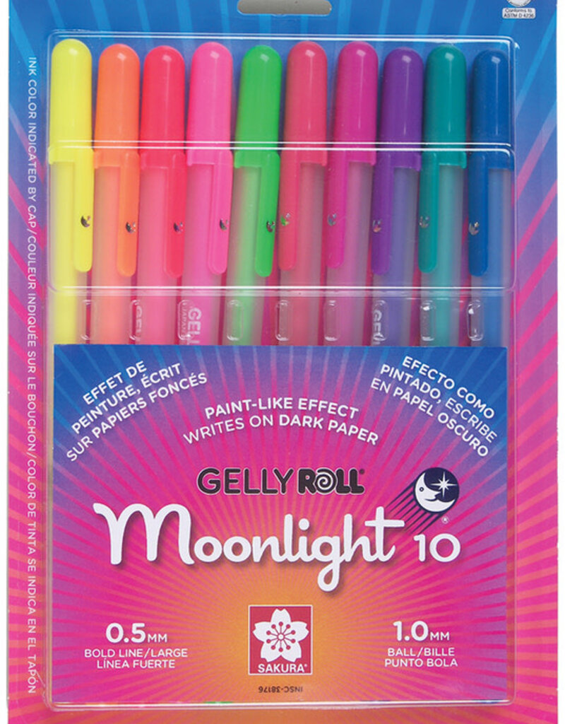 GellyRoll Pen Sets Moonlight 10 Pack