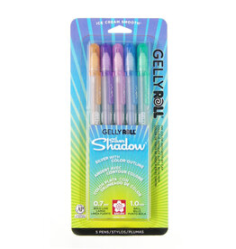 Gelly Roll Pen Sets Silver Shadow 5 Pack
