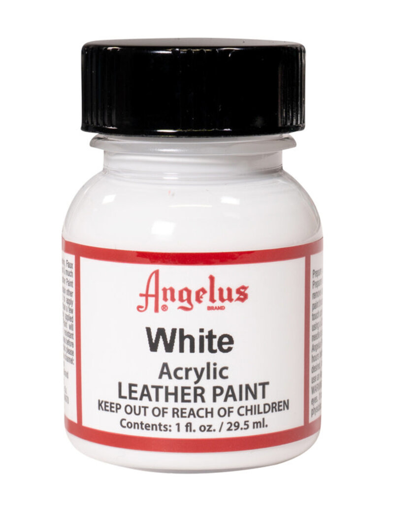 Angelus Acrylic Leather Paints (1oz) White
